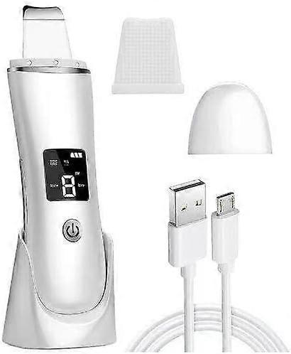 Skin Scrubber Face Spatula Skin Spatula Pore Cleaner Blackhead Remover with 4 Modes,Pore Cleaner Face Spatula for Deep Cleaning