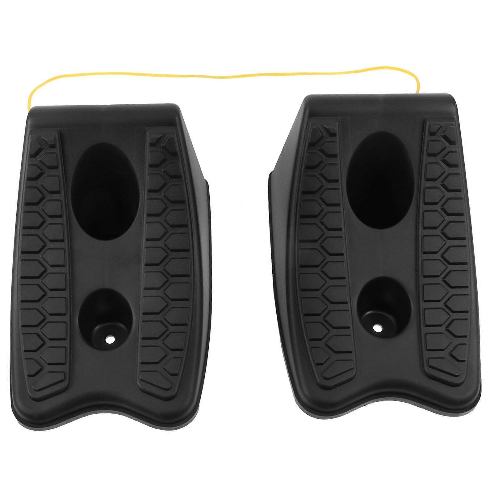 2 pcs cale de roue de voiture cale cale cale de roue de véhicule cales de roue RV remorque cales de roue pour la sécurité