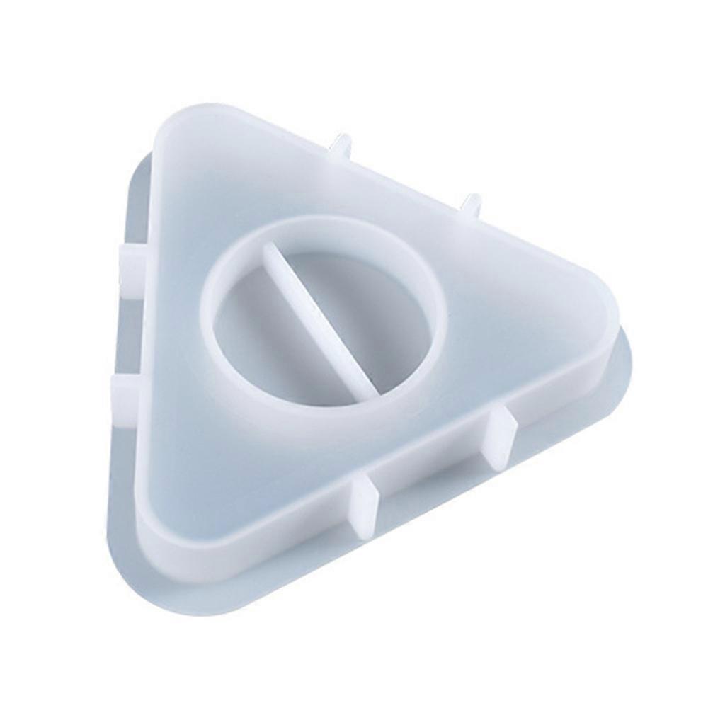 Triangular Candle Holder Molds Candlestick Silicone Mold for DIY Resin Casting