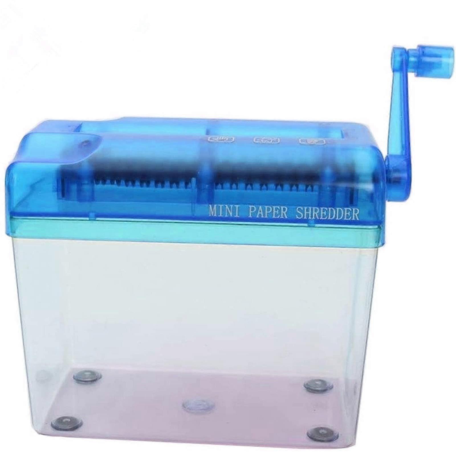 Mini Hand Shredder Portable Manual for A6