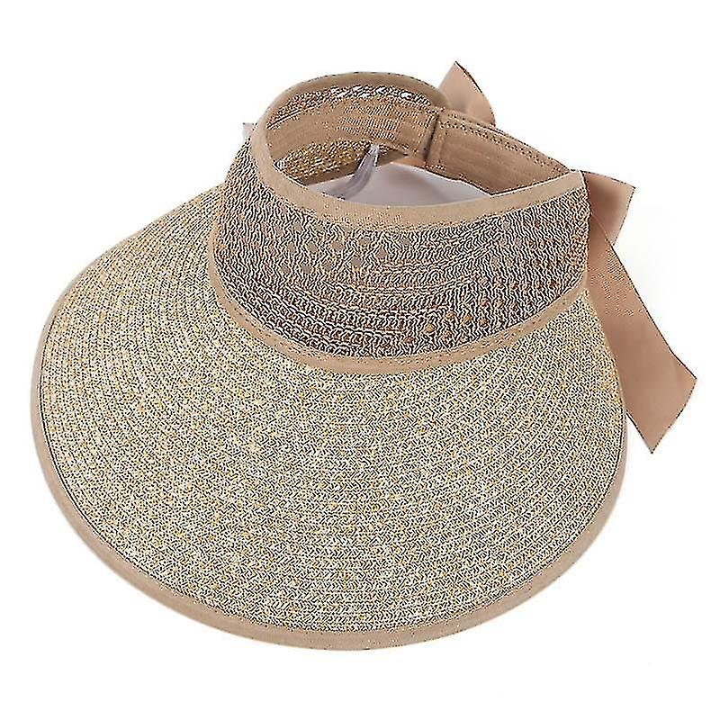 Stroh Beach Cap, Sonnenschutz visor Hatkhaki