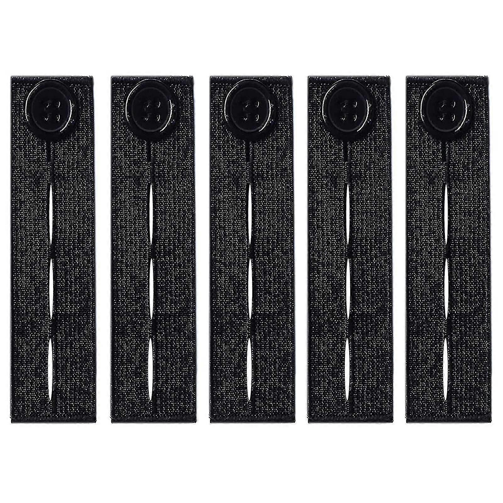 Elastic Waist Extenders,adjustable Elastic Waist Extender,6pcs Button Extender,waistband Button Extenders For Pants