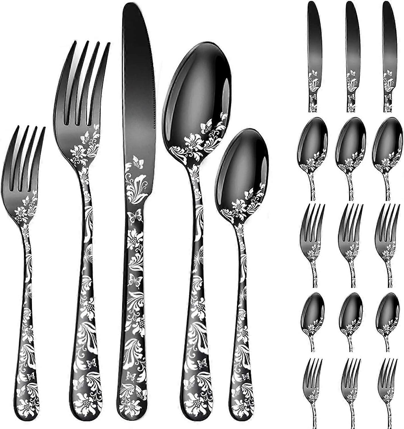 20 piece Unique Pattern Design Tableware Set