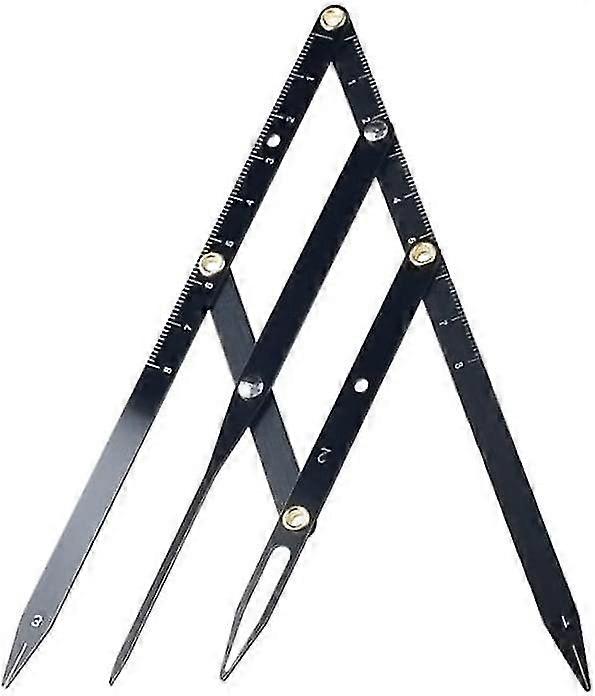 Golden Caliper, Eyebrow Ruler With Golden Ratio Stainless Steel Eyebrow Makeup Ruler Bendable Eyebrow Microblading Permanent Makeup