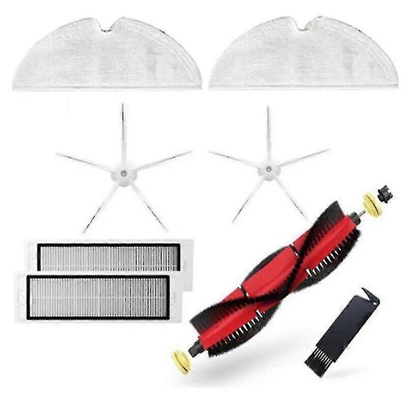 For Roborock S5 Max Accessories Detachable Main Brush,silicon Side Brush Washable Filter For S6 S50 S6 Maxv S4 E4