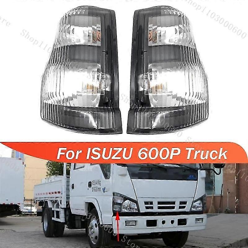 Til ISUZU 600P lastbil bil forkofanger forlygte forlygte sidemarkering hjørne blinklys lys lampe 8980108910 8980108920