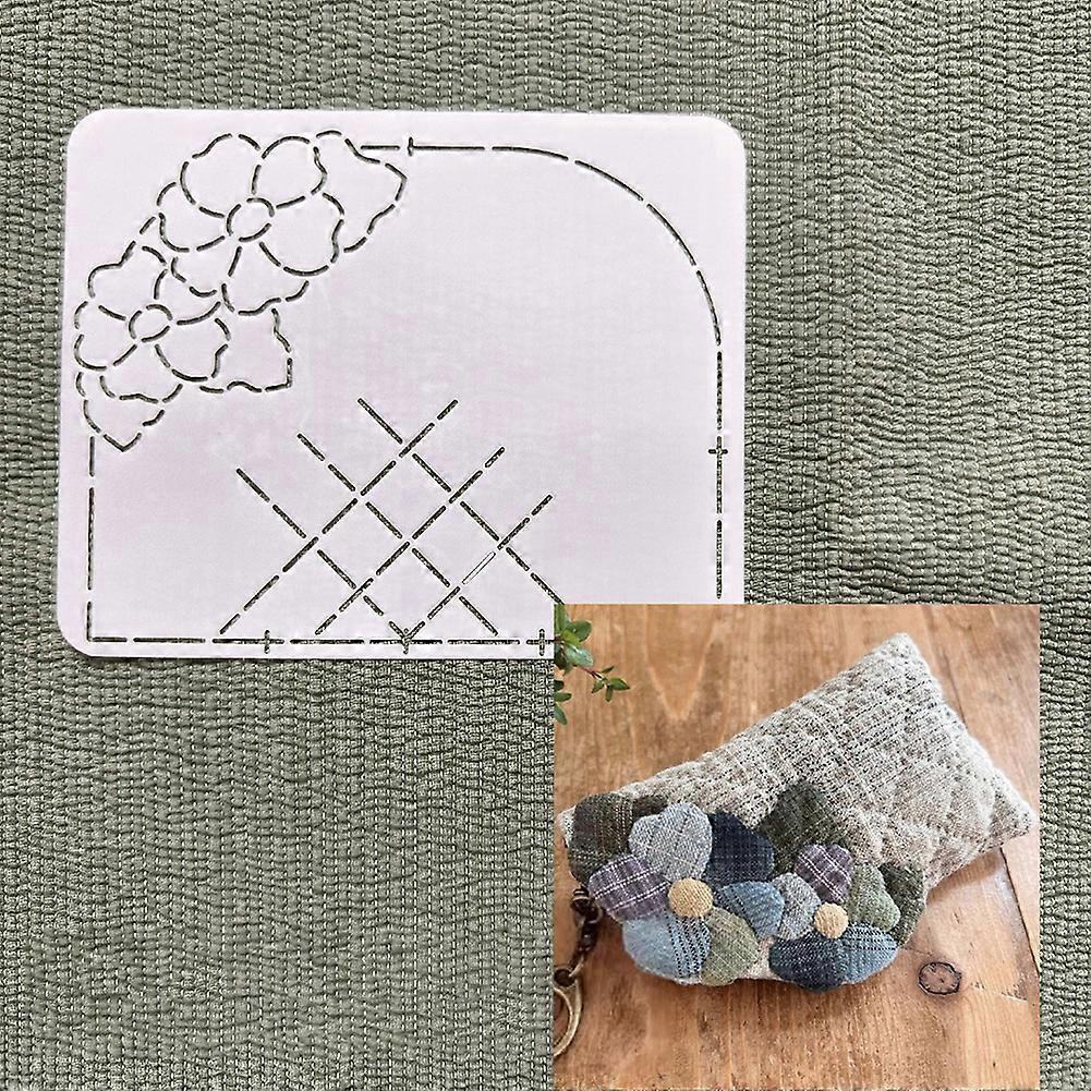 Multifunctional Plastic Stencil for DIY Patchworks Sewing Plastic Patchworks Tool for Household