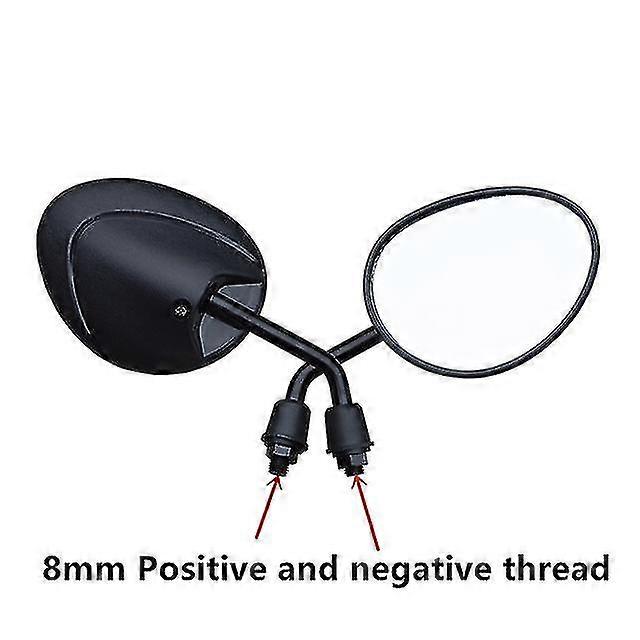 Qx For Yamaha Jog Cygnus Bws Rsz Cuxi Motorcycle Side Mirror Scooter Universal Rearview Mirror Motorcycle Mirrors