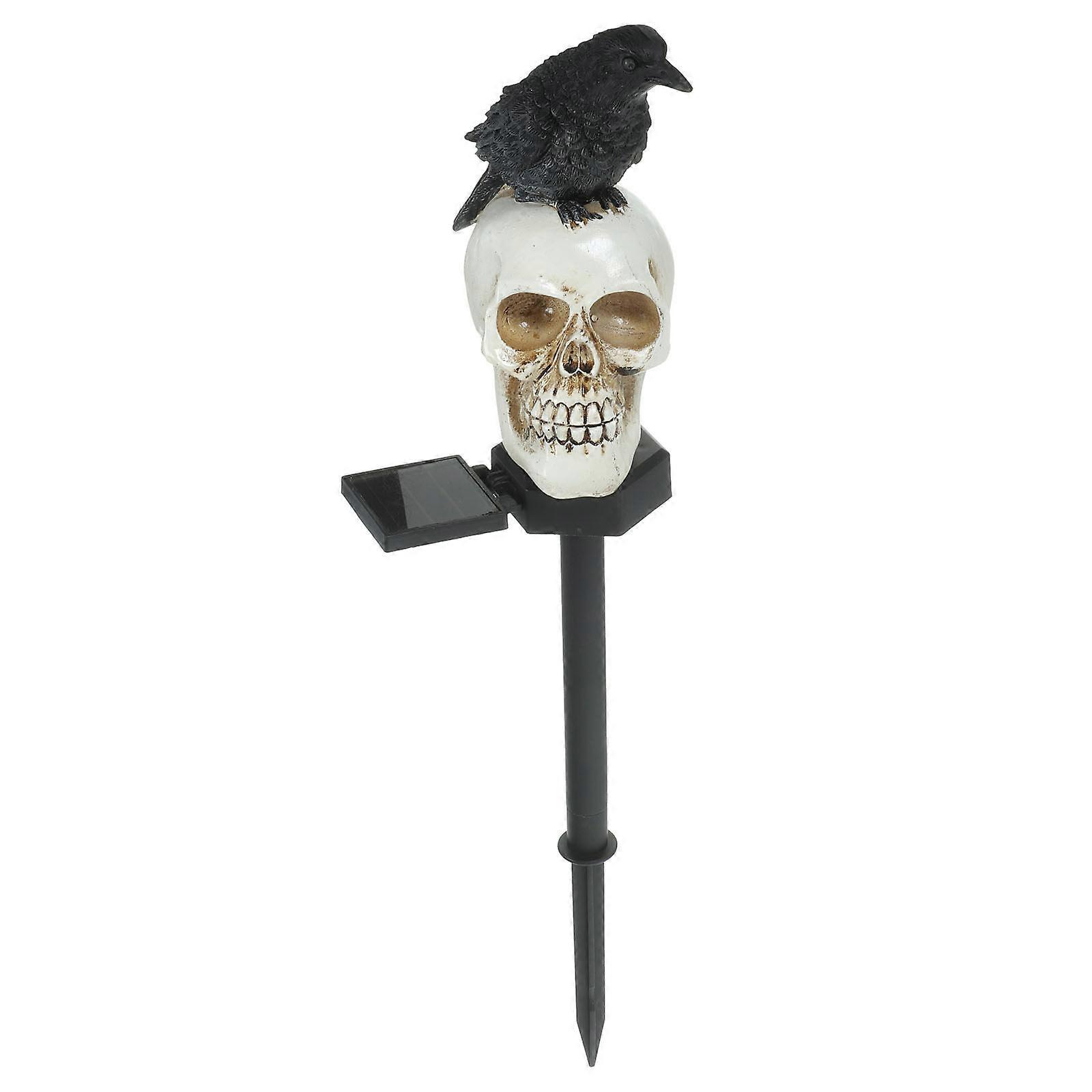 Halloween Lamp Decor Lawn Lamp Garden Lamp Part Skull Pendant Skull Decor Lawn Skull Decor