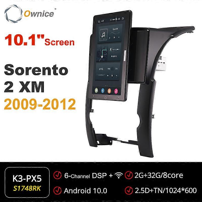 Tesla Style PX6 Android 10 Auto DVD Player 13,3" Auto Drehbar Navigation GPS Wifi Stereo Radio Für Kia Sorento 2 XM 2009 - 2012