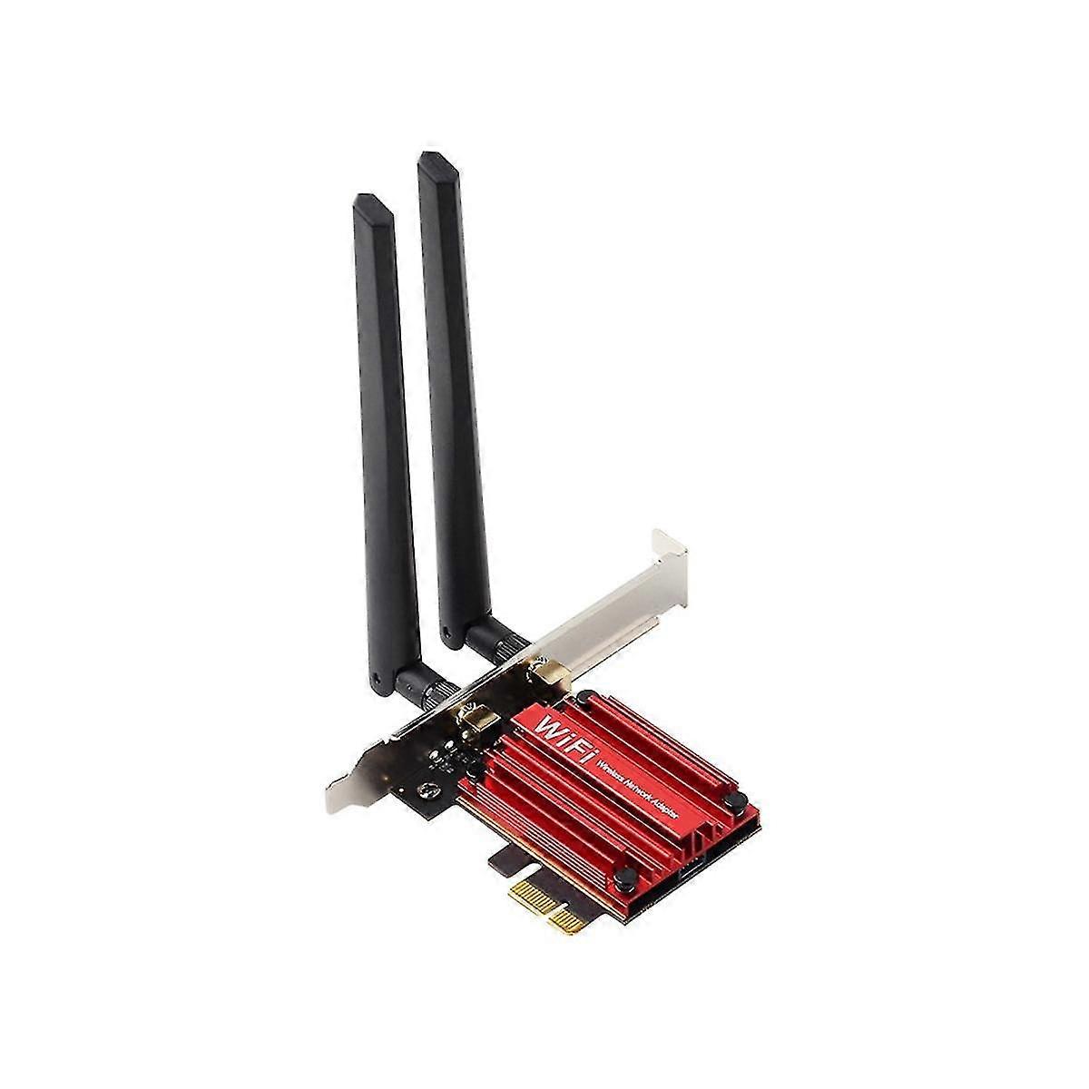 Wi-fi 6e 5374mbps Ax210 For Bluetooth5.2 802.11ax 2.4g/5g/6ghz Wireless Pcie Adapter Network Wifi Card Support Win10/11