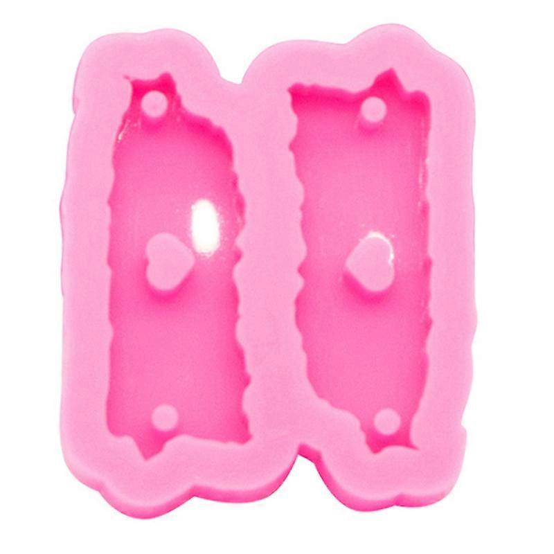Puerto Rico Map Epoxy Shiny Keychain Resin Casting Silicone Mold Jewelry Craft