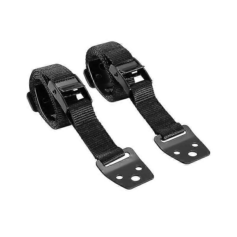 転倒防止ストラップ、ほとんどのフラットパネルテレビや家具の頑丈な安全保護のための2ピースセット、ブラック