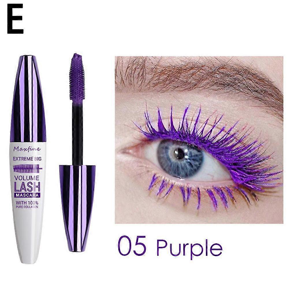 5D silkefiber mascara vippefarve mascara vandtæt rimel 3D mascara øjenvipper forlængelse tyk forlængelse øjenvipper kosmetisk