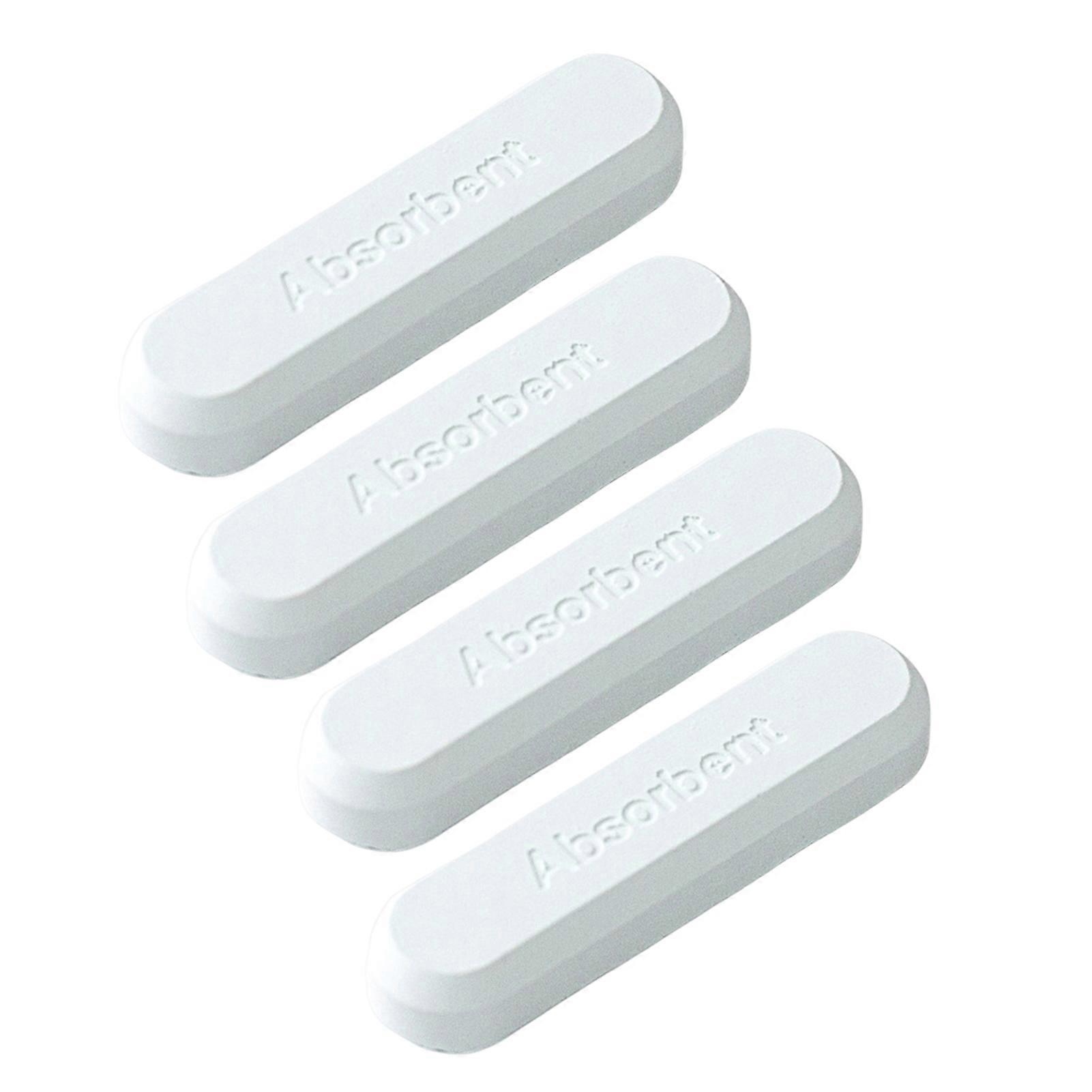 4Pcs Wardrobe Drying Rod Good Absorption Moisture Proof Easy to Carry Water Absorbent Compact Diatomaceous Earth Moisture Drying Stick Deodorization G