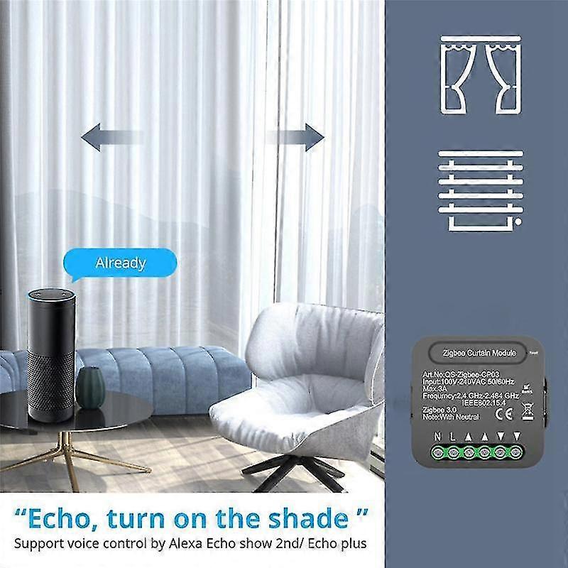 Wifi-cp03 Tuya Zigbee Ain S Module For Shutter Blinds Home