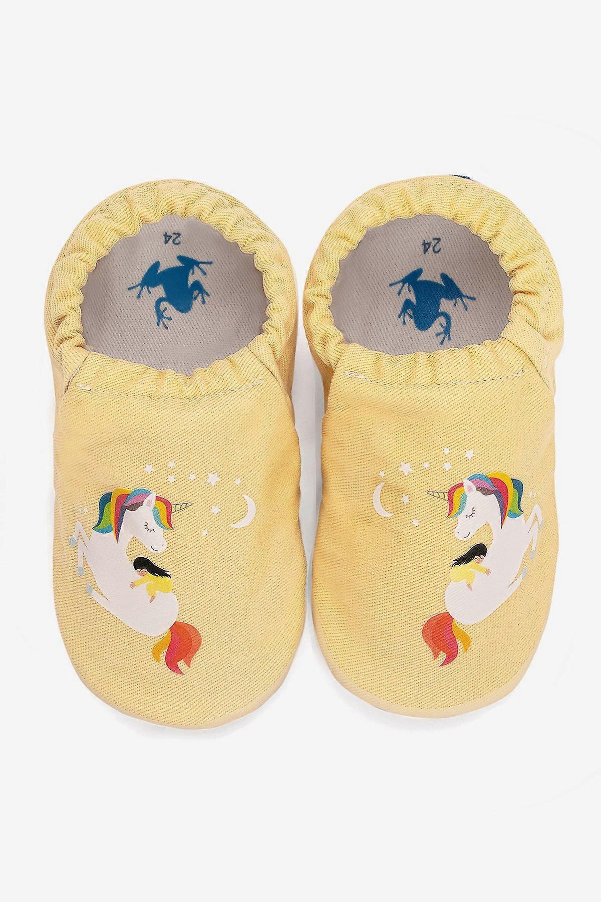 Unicorn Hyper Pastel Yellow Barefoot Smart Booties