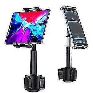 Car Cup Holder Tablet Mount, Universal Tablet & Smartphone Car Cradle Holder Compatível com Ipad Pro/air/mini, Kindle, tablets Nintendo Switch Smartph