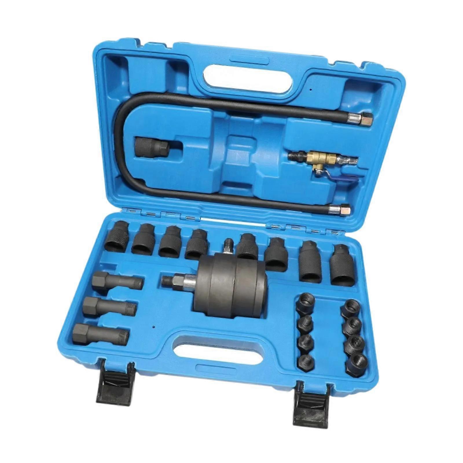 Pneumatic Injectors Puller Kit Sturdy with Storage Box Diesel Injectors Puller