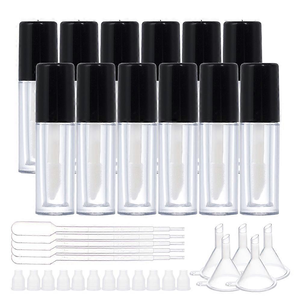 DIY Lip Glaze Bottle Sets 44mm Capacity: 1.2ml 20pcs/set