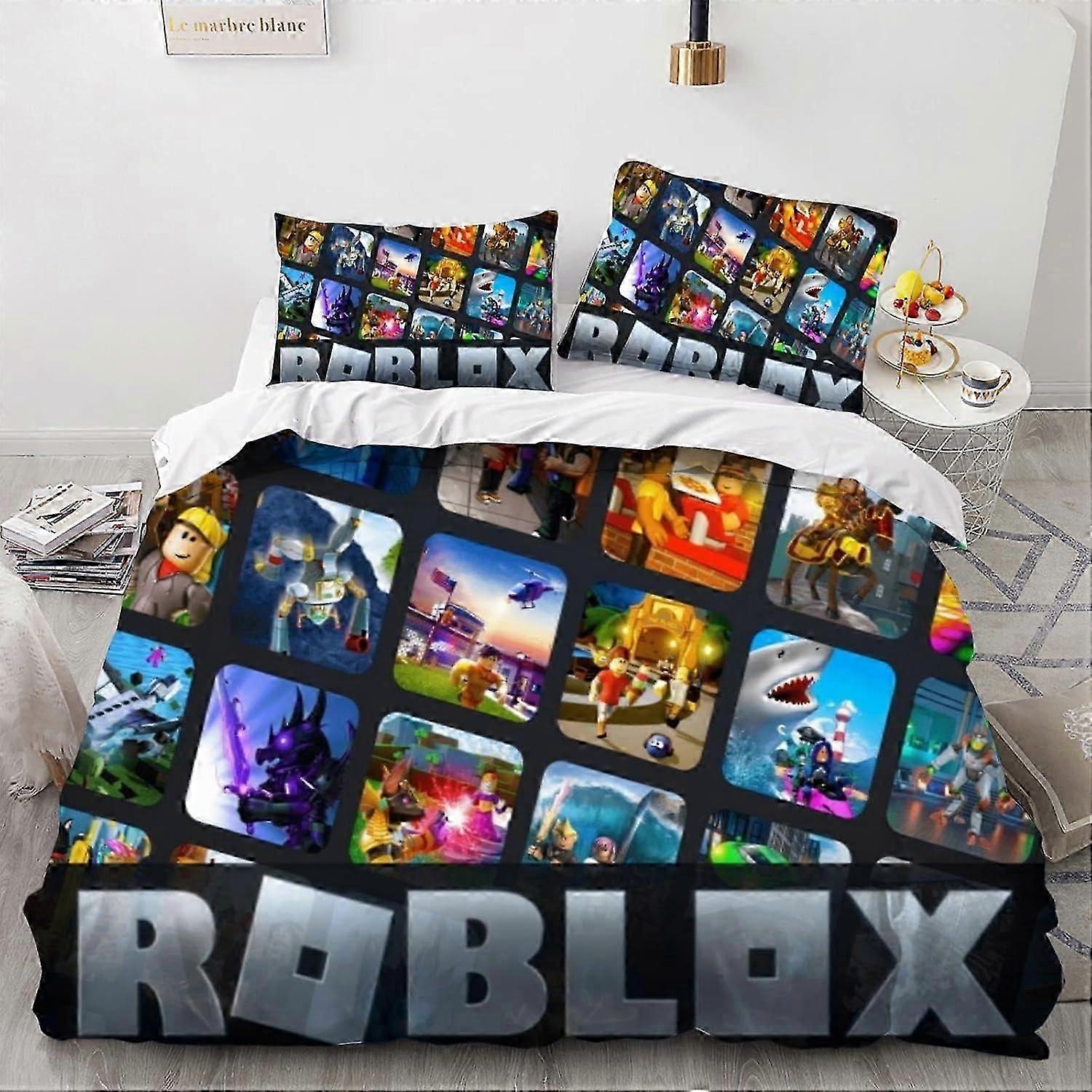 J4222 Lençóis 3D Impresso Colcha Capa Panda Gigante 3 Peças Roupa de Cama Microfibra Macia com Fecho de ZíperFronhas para Crianças Meninas Meninos Adultos Quarto