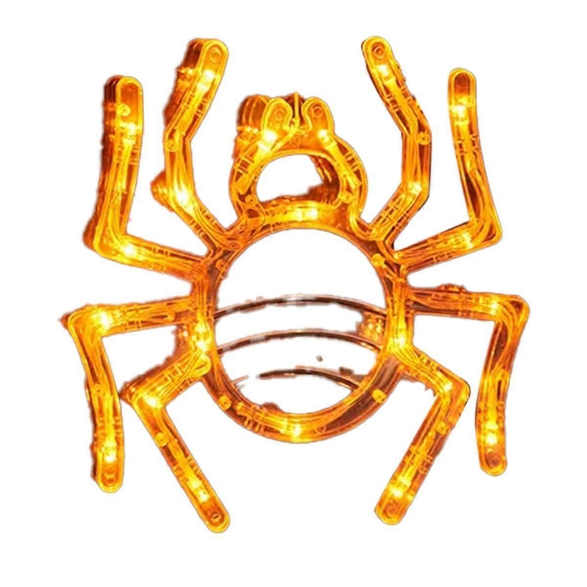 Halloween Decorative Window Lamp, Spider LED Sucker Lamp Suitable for Decoration in Various Places