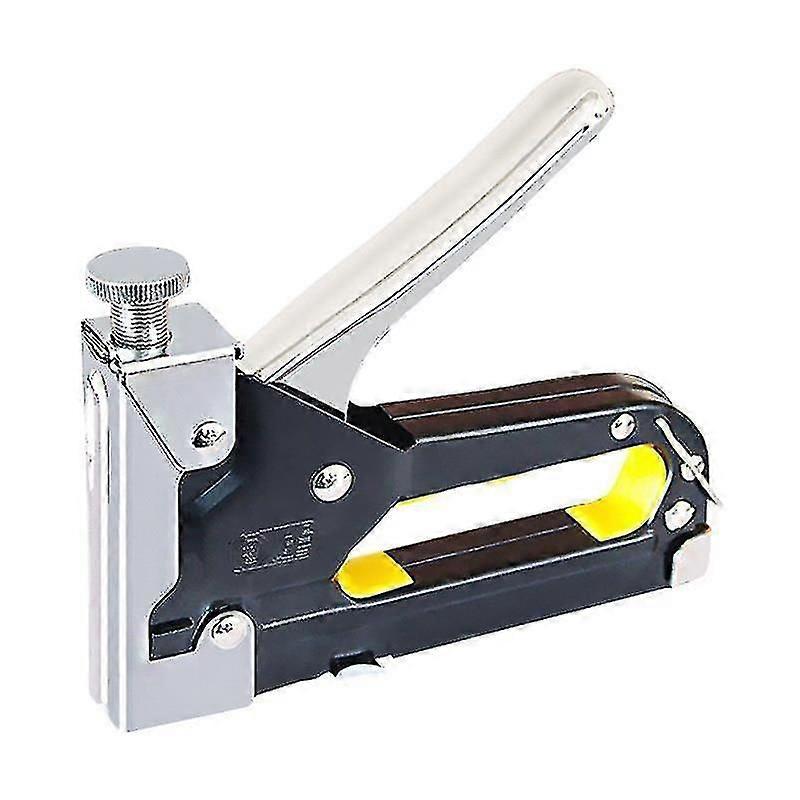 Wall Stapler, 3-in-1 Manual Stapler, Upholstery Stapler Ideal For Home Work And Crafts,black