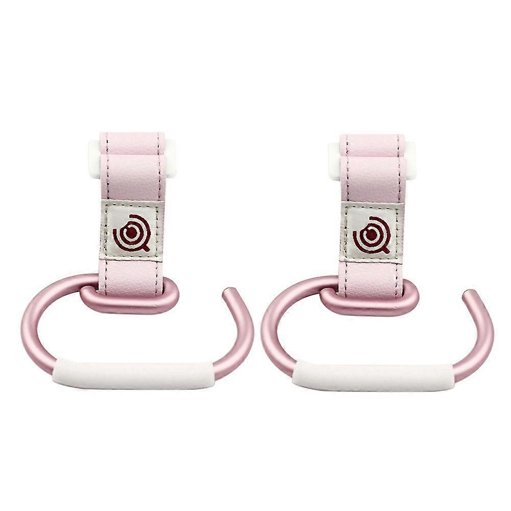 Universal Multi Purpose Stroller Hook Baby Stroller Hanger Accessory(Rose Gold)
