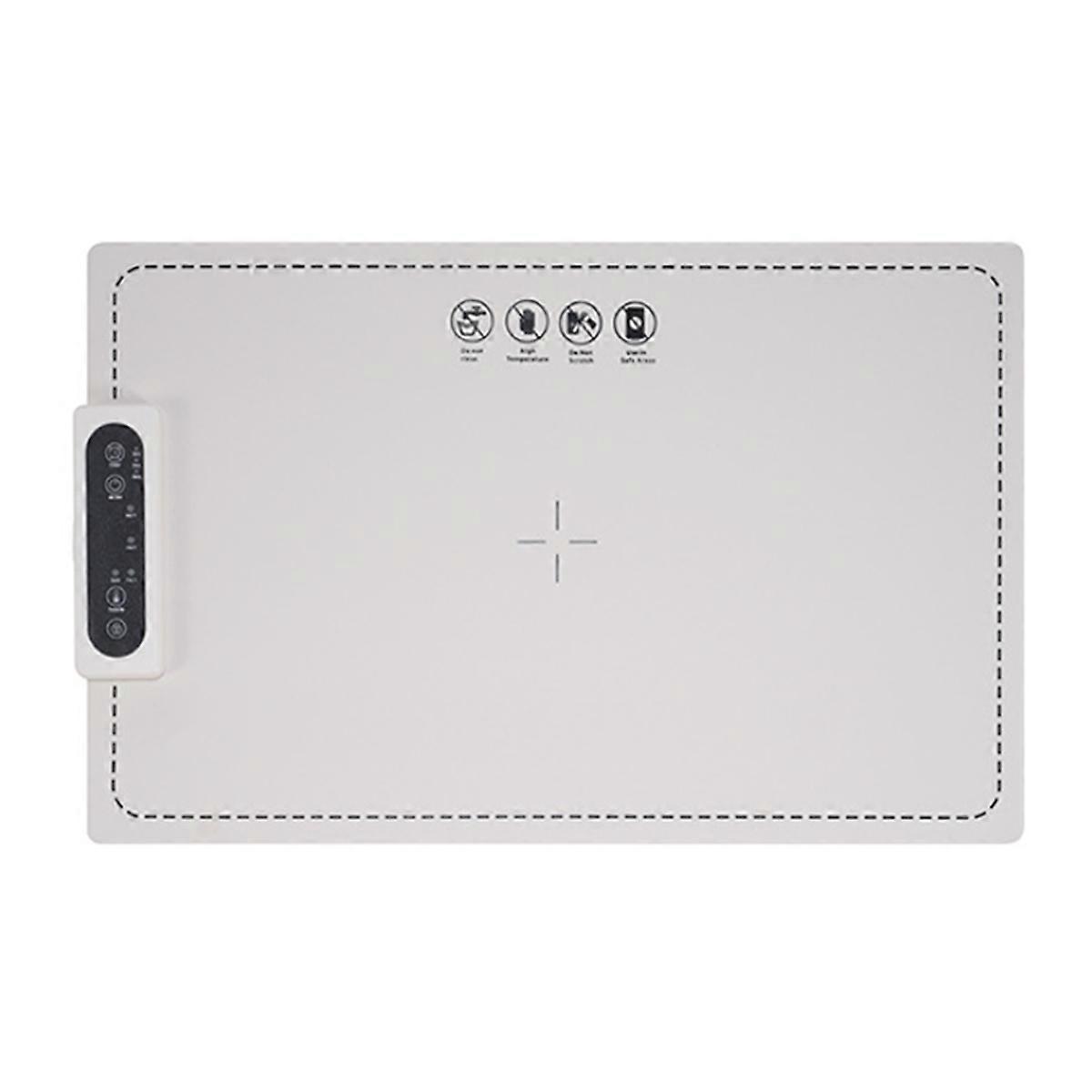 Electric Warming Tray with Adjustable Temperature Roll Up Portable Food Warmer Heater Mat for Gathe