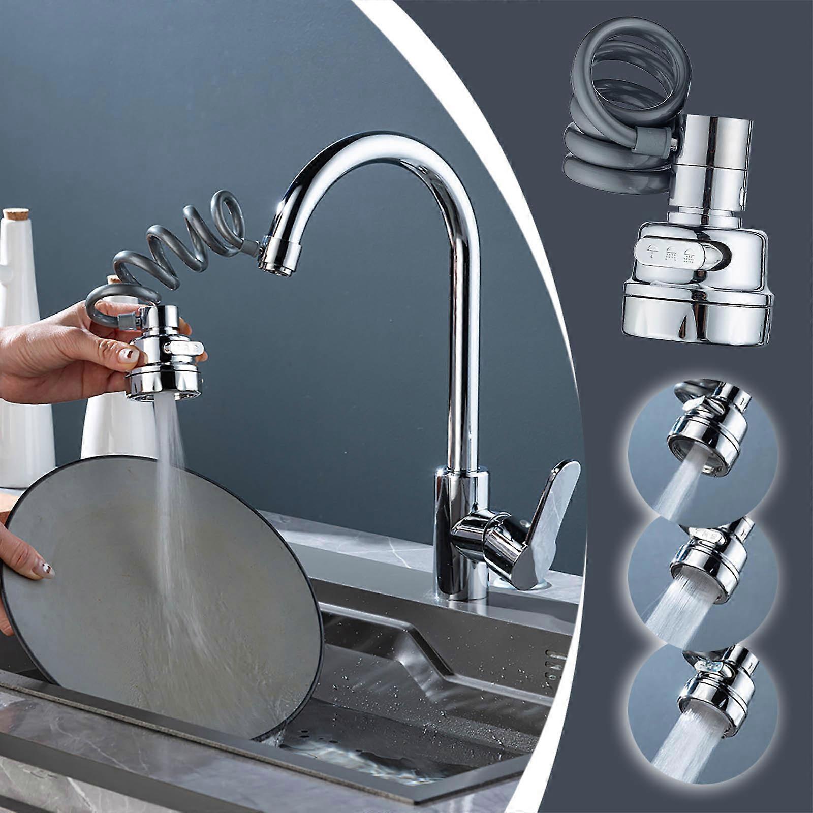 Pulling Faucet Advanced Three Faucet Extender With Pressurized Proof Kitchen And Bathroom Stretching Water Outlet