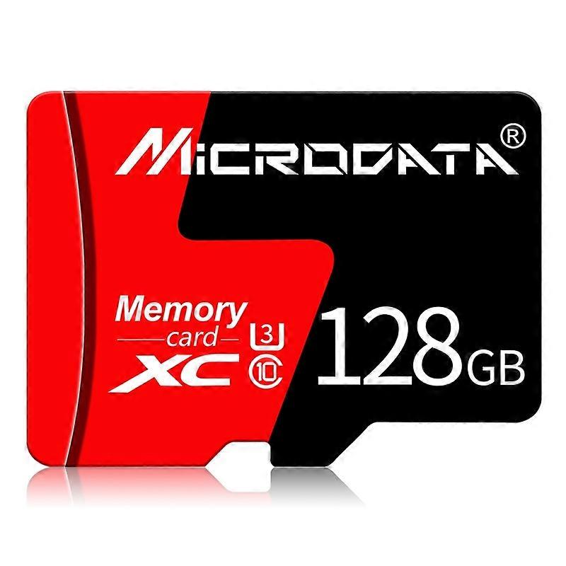 MICRODATA 128GB U3 Rot und Schwarz TF (Micro SD) Speicherkarte