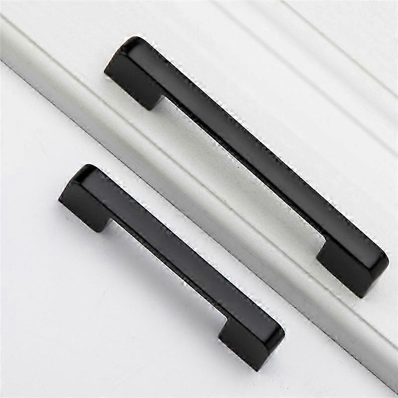 10Pcs μαύρες λαβές για έπιπλα Πόμολα και λαβές γραφείου Λαβές κουζίνας Πόμολα συρταριών Γραφείο Pu