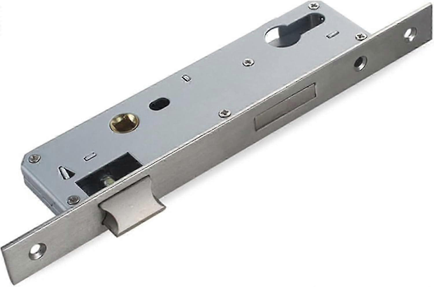 Mortise Lock 85/20 Mm, Din Right And Left For Profile Cylinder And Tubular Frame Door With Screws/tubular Frame Lock Universal Lock For Interior Door<