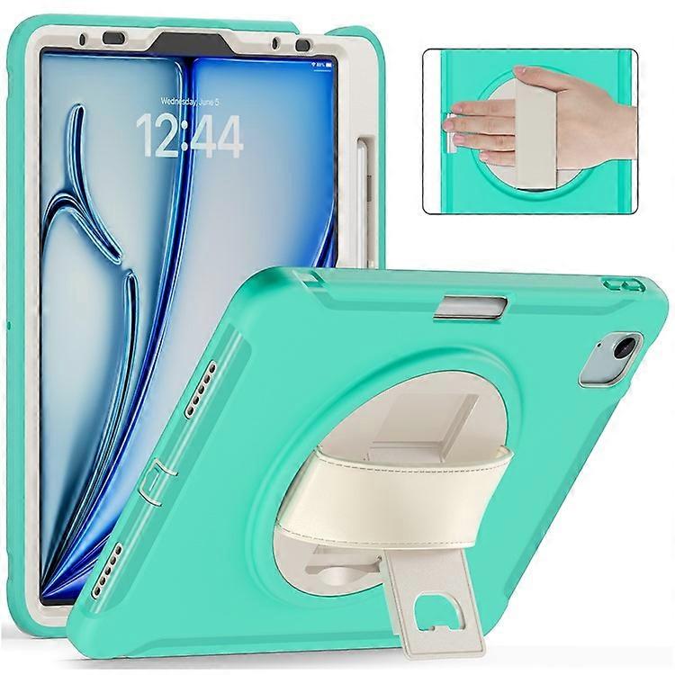 Compatible For iPad Air 11 (2024) / Air (2022) / (2020) / iPad Pro 11(2022) / (2021) / (2020) / (2018) Rotary Kickstand PC + TPU T