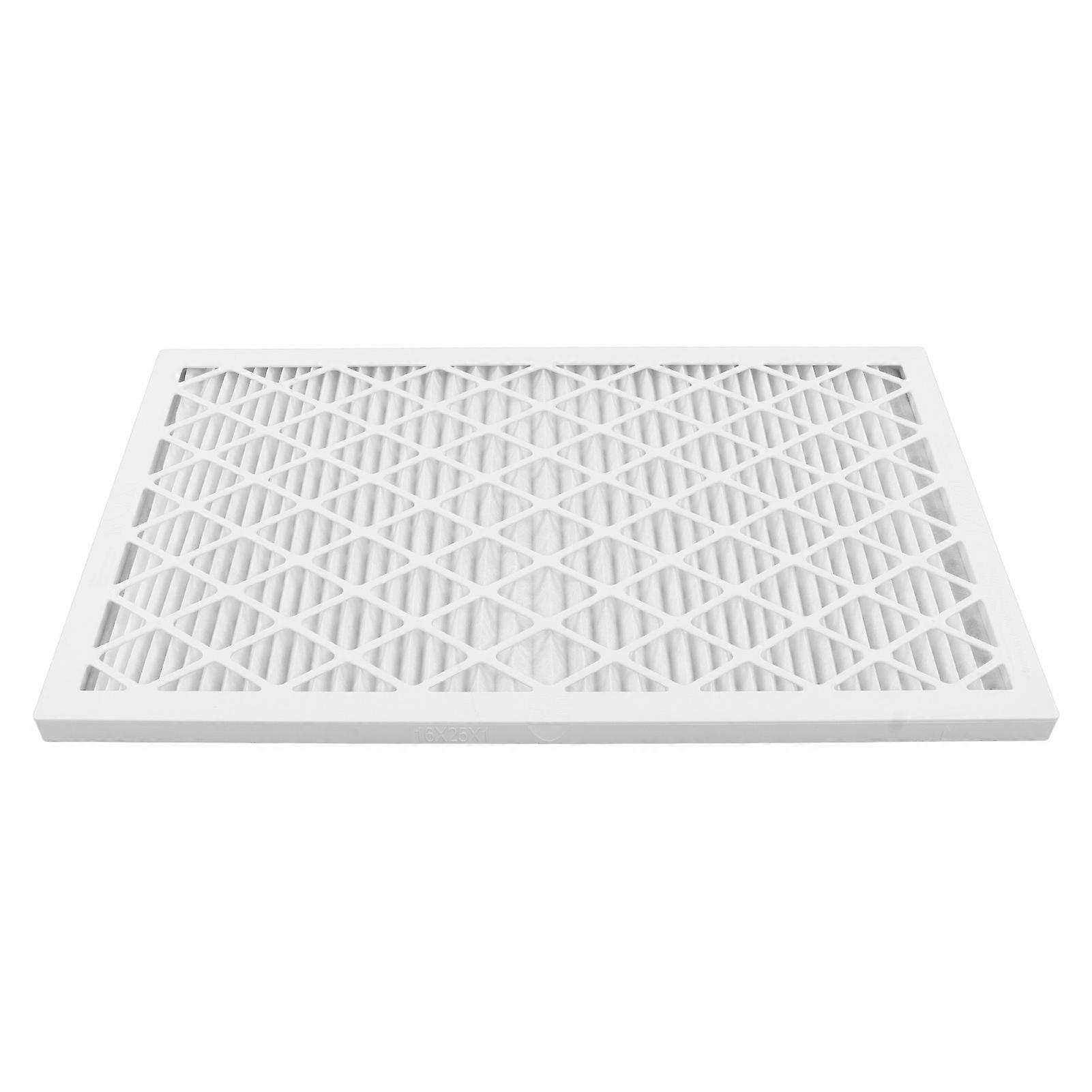 Air Filter 16x25x1in AC Furnace 1 Reusable Frame and 6 Filter Medias HVAC Deep Pleated Cleaner