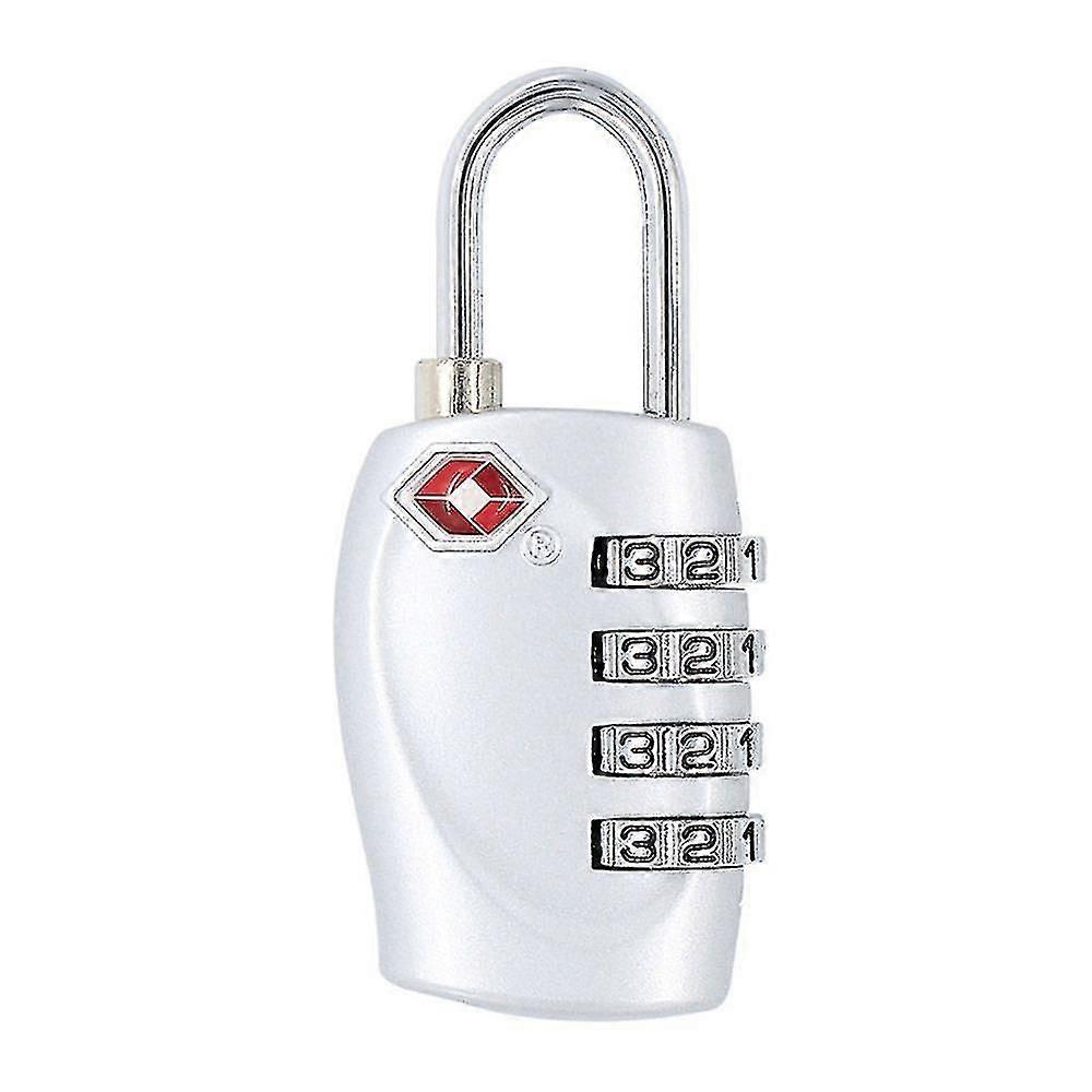 High Security Tsa Customs Lock Overseas Customs Clearance Trolley Luggage Suitcase Backpack Password Padlock With Steel Cable
