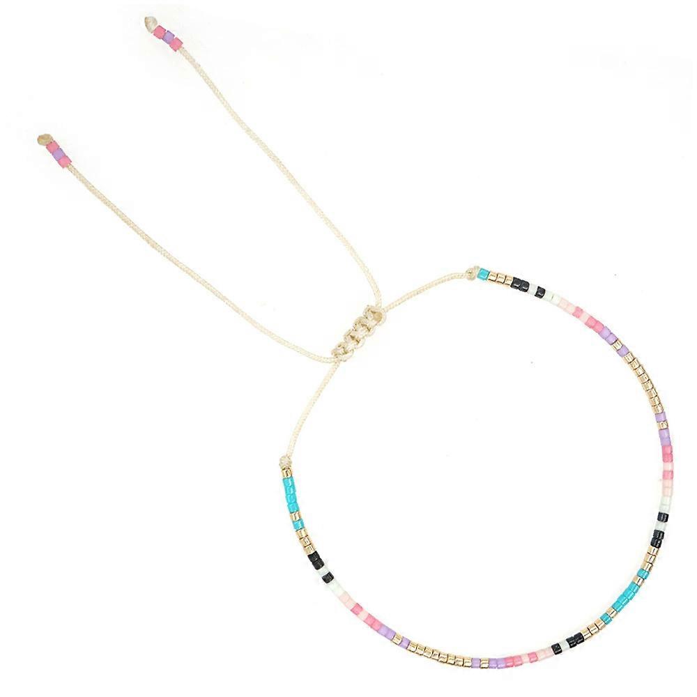 Bohemian Handmade Bracelets with Unique Small Beads, Versatile Colors, and Adjustable Design for All Occasions