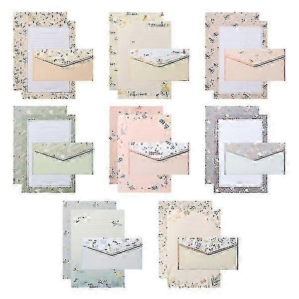 Letter paper writing paper 48 pcs with envelope 24 pcs