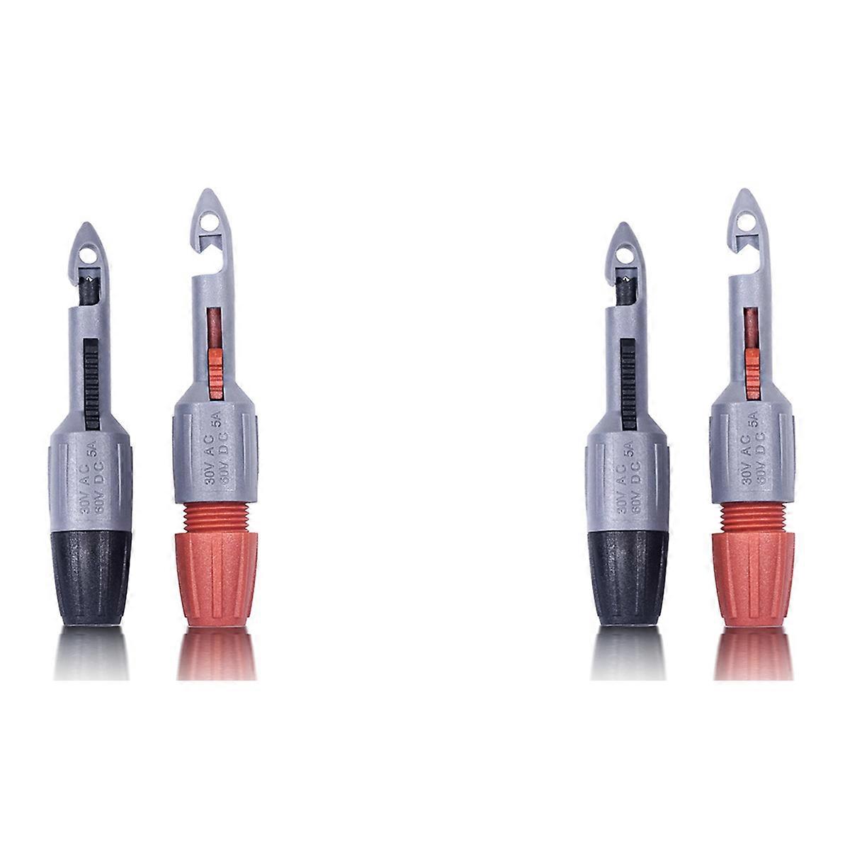 2X TP81 Insulation Piercing Clip Set, Banana Plug Connections,Wire Piercing Probe Insulation Pierci