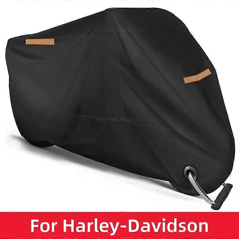 ينطبق علىغطاء دراجة نارية مقاوم للماء في الهواء الطلق سكوتر واقي للأشعة فوق البنفسجية غطاء مطر الغبار لهارلي ديفيدسون بان أمريكا 1250 S PA1250 سبورتستر