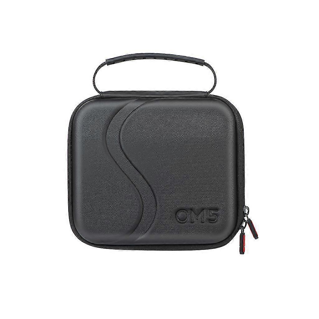 Pu Leather Storage Bag Handheld Gimbal Stabilizer Travel Carry For Case With Shoulder Strap & Handle For Osmo Mobile 5