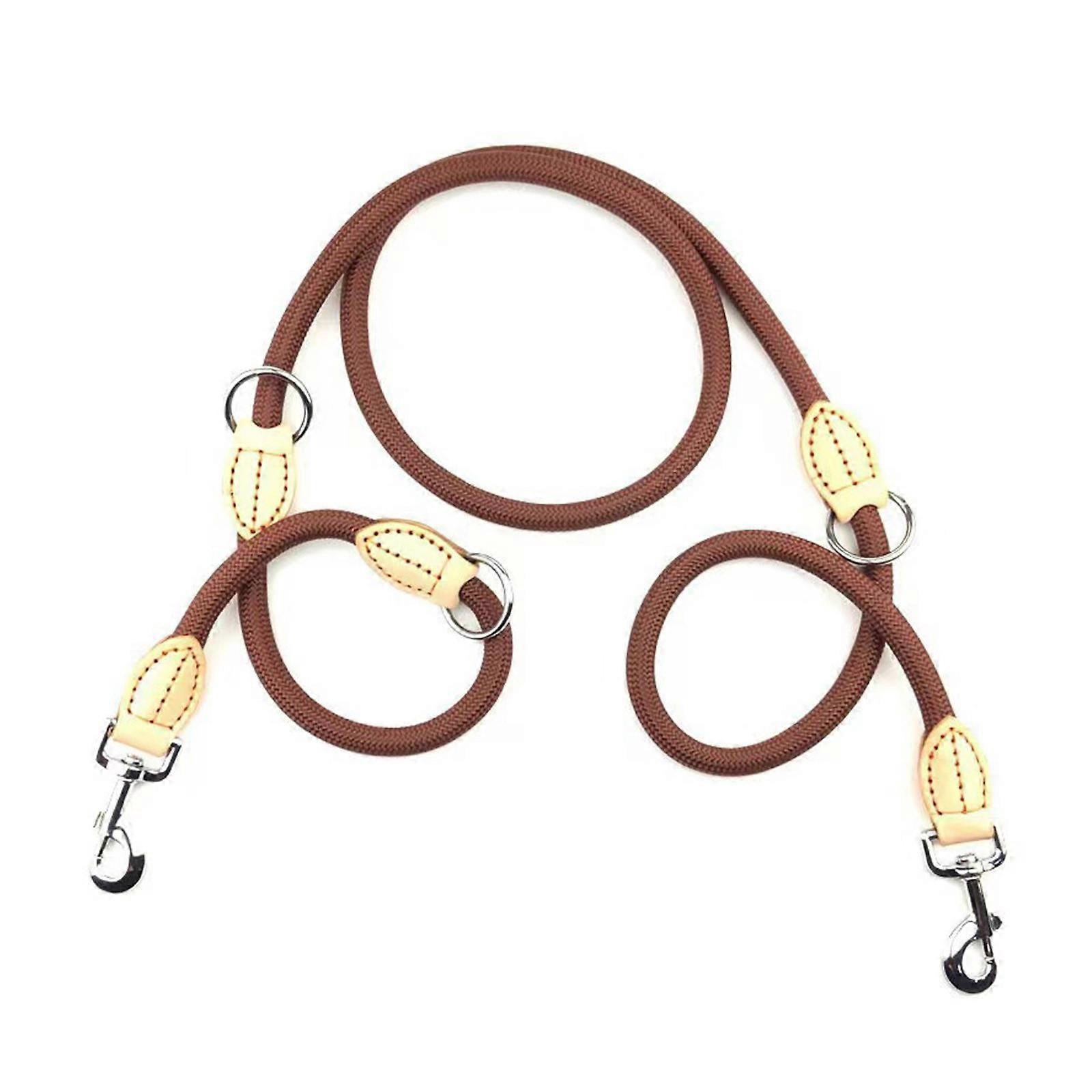 Double Dog Leash, Tandem Leash For Two Dogs, No Swivel Rotation Dual Strong Dog Leash Splitter, For Small Dogs