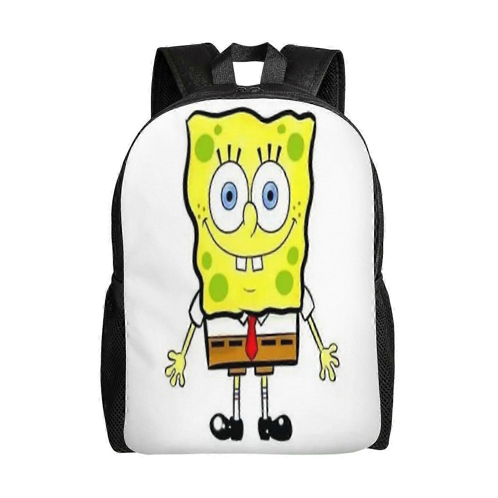 a675 سبونجبوب سكوير بنطال حقيبة ظهر مدرسية حقيبة كتب حقيبة مدرسية للمراهقين الأولاد والبنات qghg675