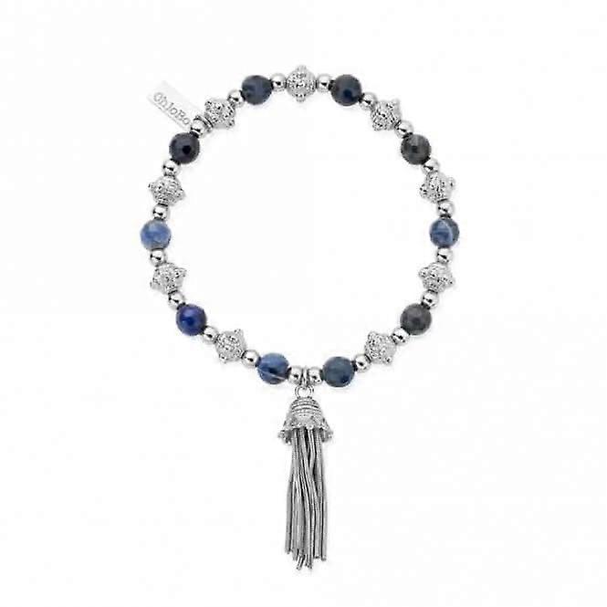 Silver Compassion Sodalite Bracelet SBSBB598