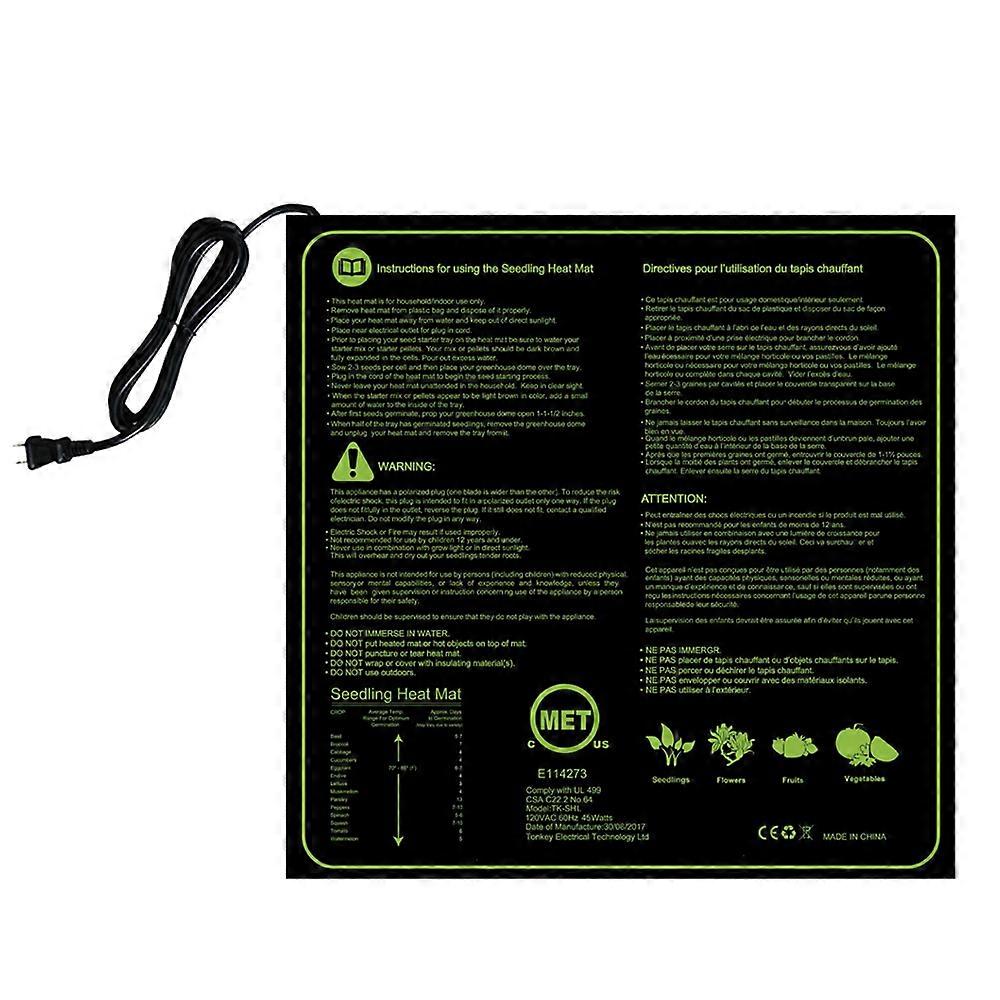 Seedling Heat Mat, Waterproof Heating Pad