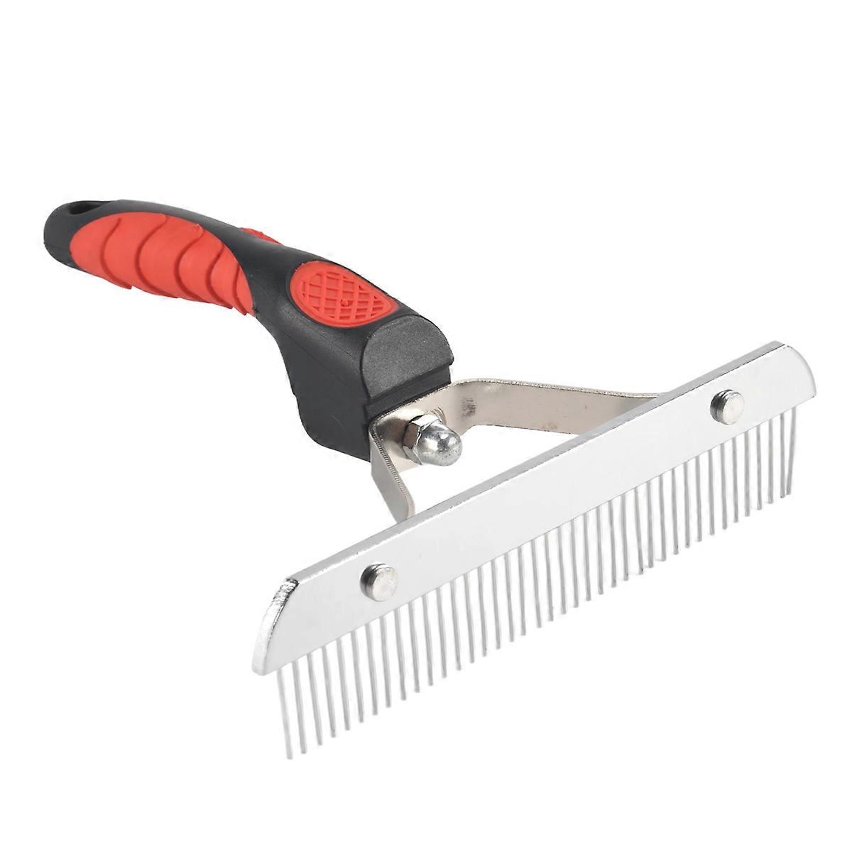 Pet Comb Extra-Large Rake Comb Grooming Brush Deshedding Tool Beauty Comb For Large Dogs Golden Retr