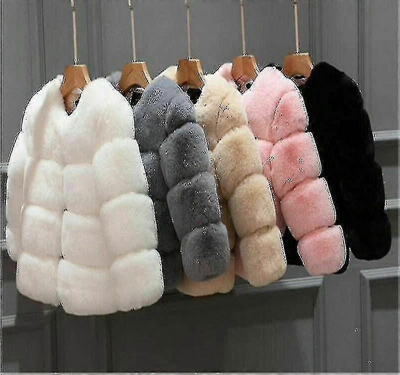 Bebetter BEDETTERキッズフェイクファーベビーシックガールウォームコートジャケットコートアウターウェア子供Dxldv