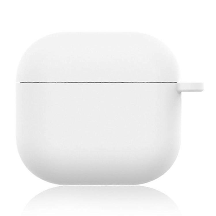 Compatible For AirPods 4 Silicone Case Soft Wireless Earbud Organizer Cover Thickness 1.5mm with Carabiner