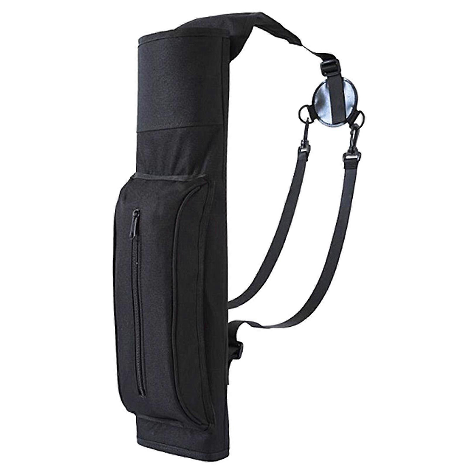 Bow and for Arrow Shoulder Archery Hip Quiver with Belt Multi-Function Back for Arrow Quiver for Kids and Adults Shootin  Black