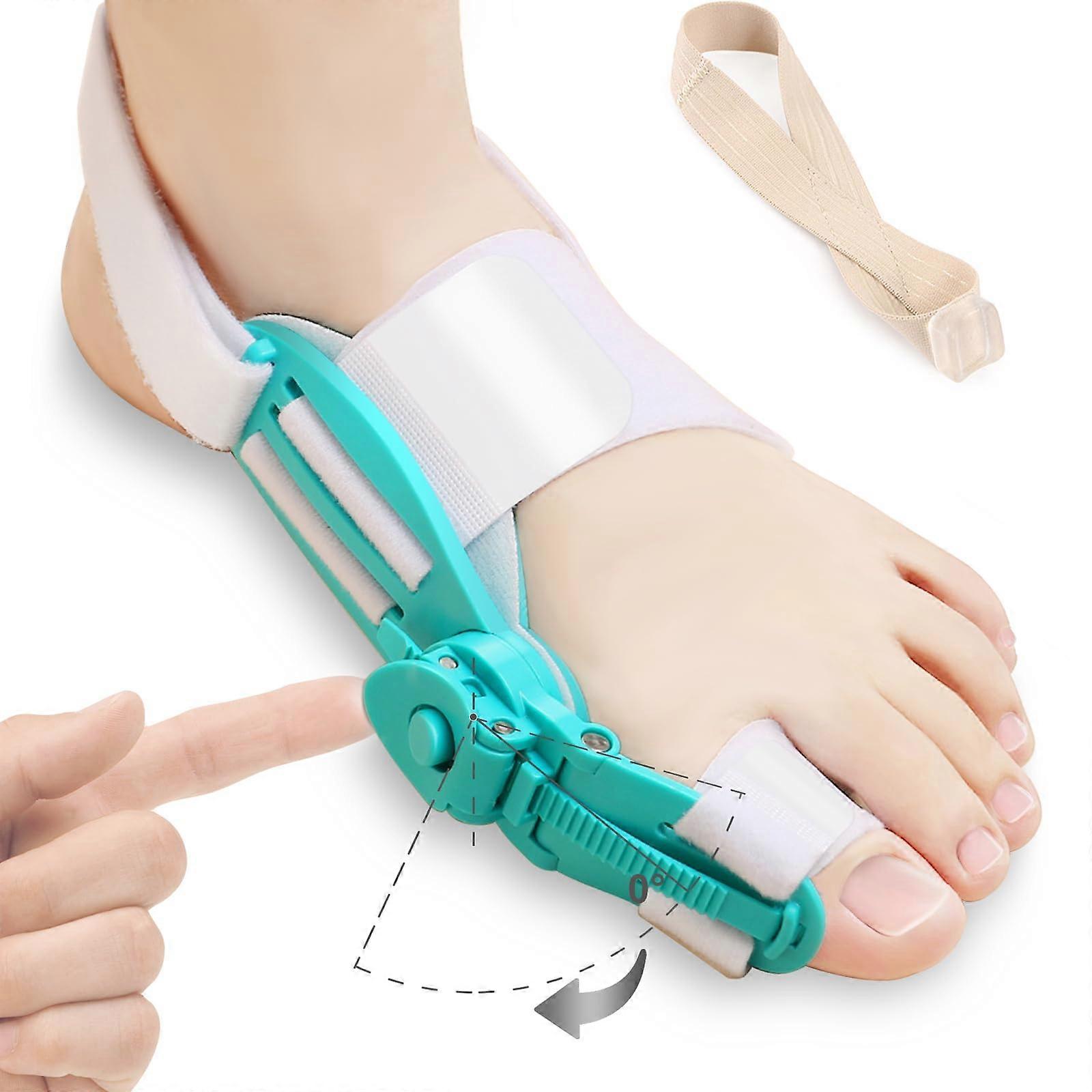 Bunion Corrector 2 Pack Adjustable Comfortable For Left Or Right Foot